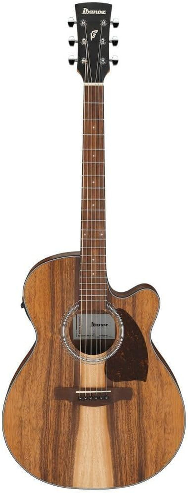 Ibanez PC50WSCE Acoustic Electric Guitar Natural White Siris Cutaway Nandu Woods