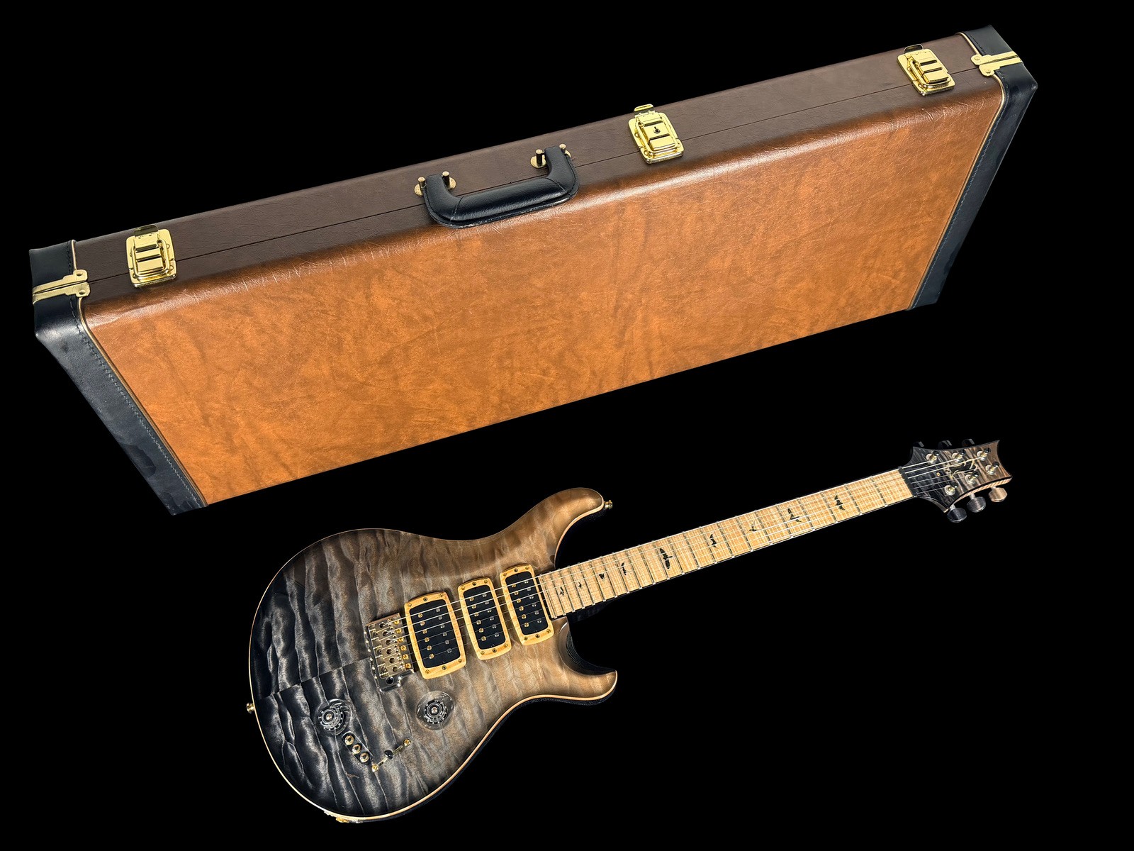 2013 PAUL REED SMITH PRS STUDIO SIGNATURE QUILT TOP PRIVATE STOCK ~ FROSTBITE