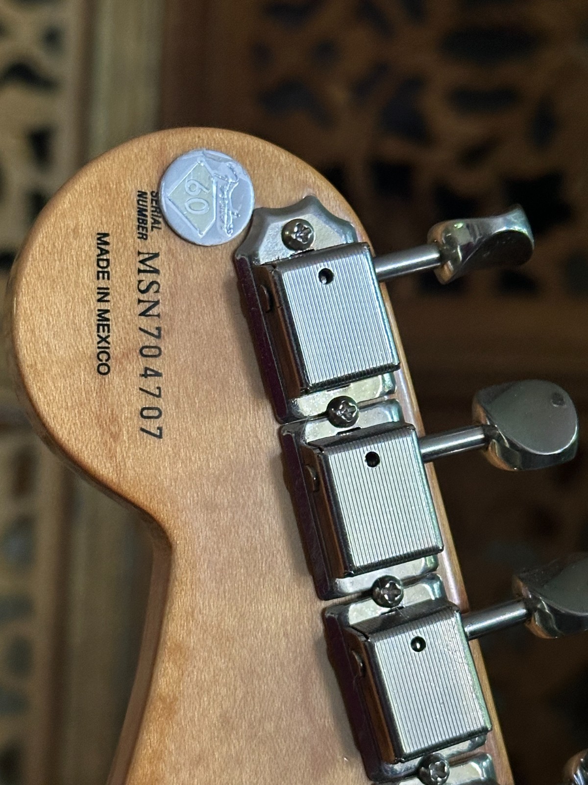 Fender Robert Cray Stratocaster 1997 Inca Silver Hardtail MIM