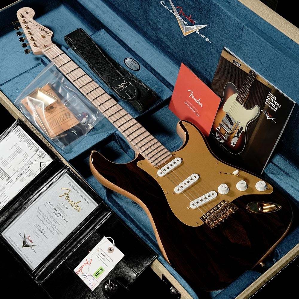 Fender Custom Shop Custom Built Custom Stratocaster Ziricote Top Time Capsule Ag