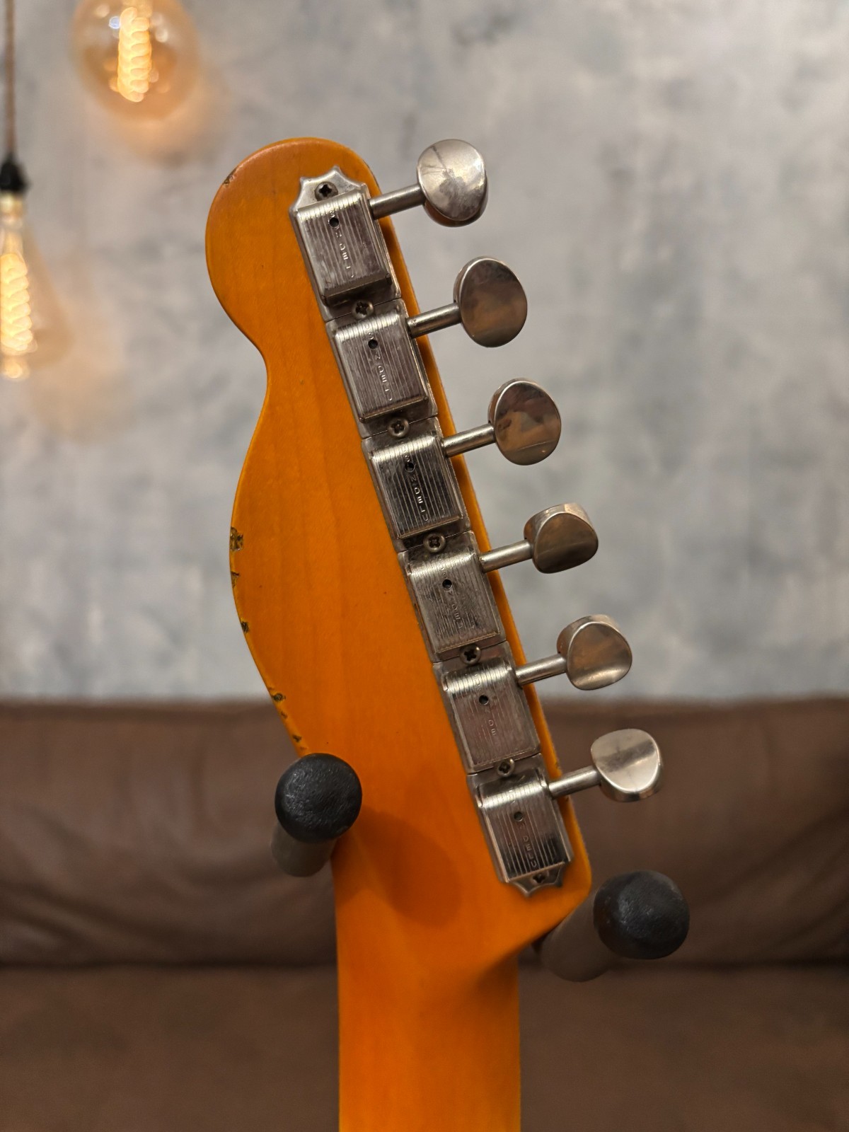 Fender Telecaster 1963 Glas Custom 3-Tone Sunburst Relic 7.8lbs w/ Fender Tweed