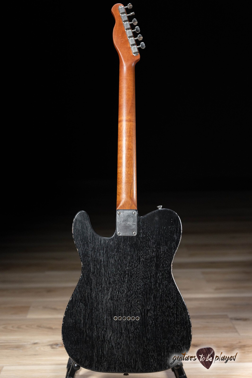 Xotic XTC-1 Custom Mahogany Humbucker T-Style w/ Ebony Fretboard – Dog Hair