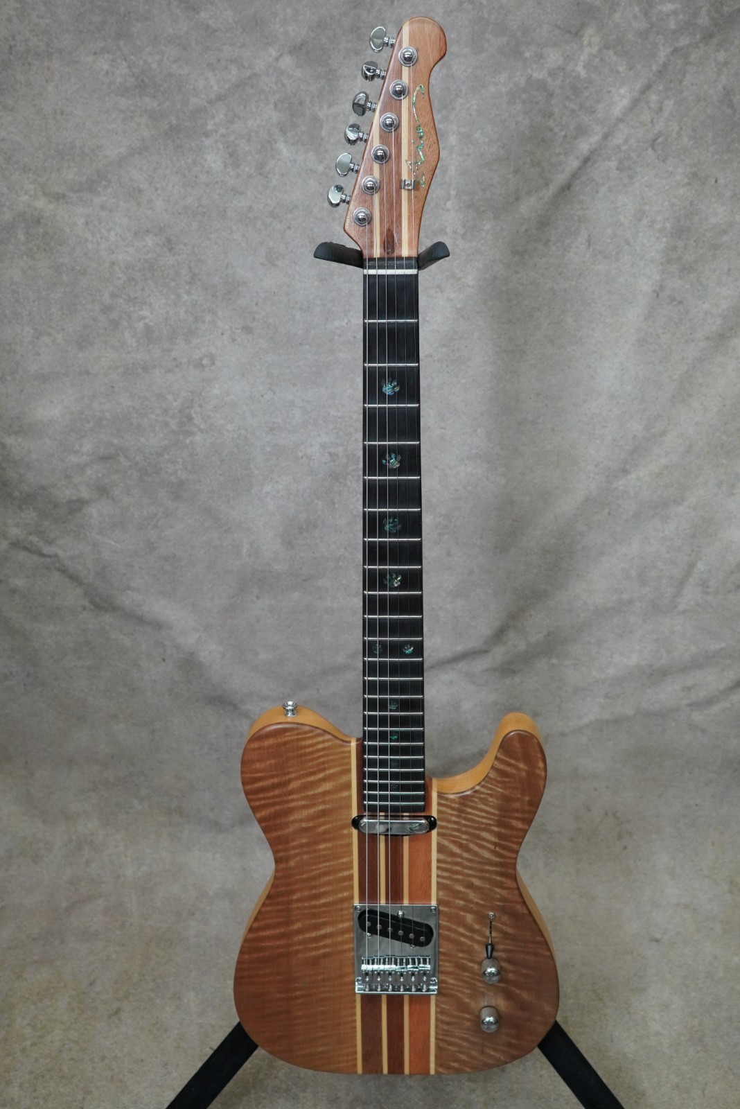 AIO TC1-Walnut Neck -through Electric Guitar – H001