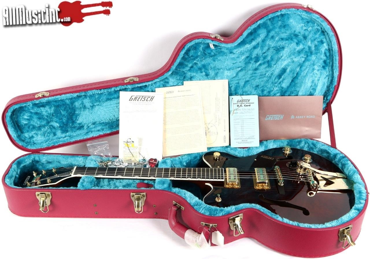 Gretsch Abbey Road Studiomatic Hollowbody Electric Guitar Classic Walnut Stain