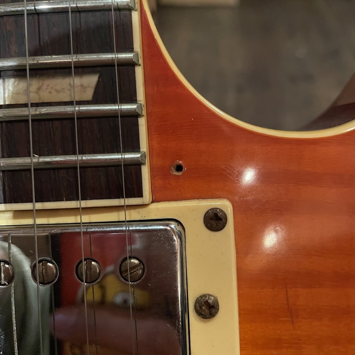 [GrassRoots] Limited Model Les Paul type Electric Guitar Used From Japan No Case