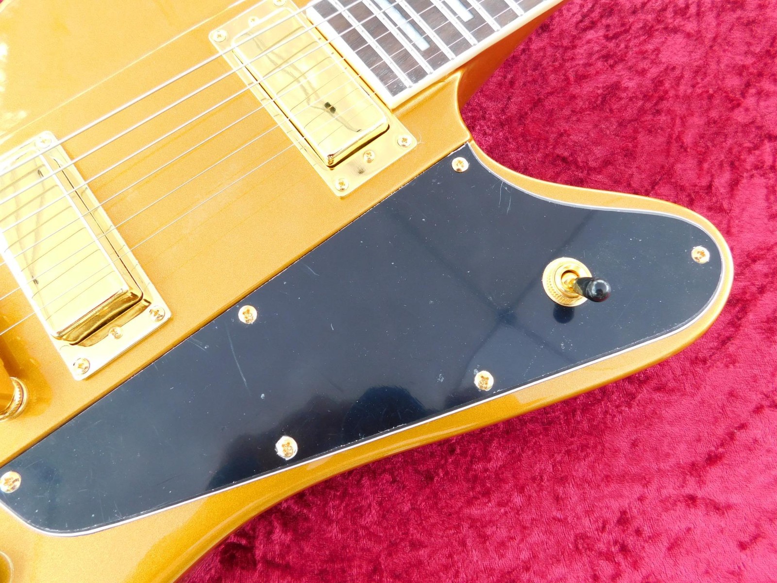 Firefly Firebird Set Neck Electric Guitar,Paper in Oil Capacitors, Very Cool