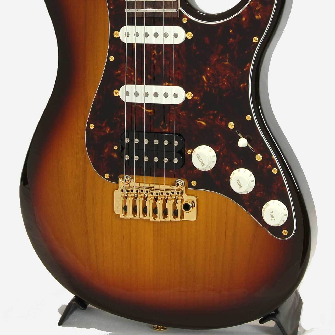 Black Smoker Futura-EX SSH 3-Tone Sunburst Electric Guitar Used