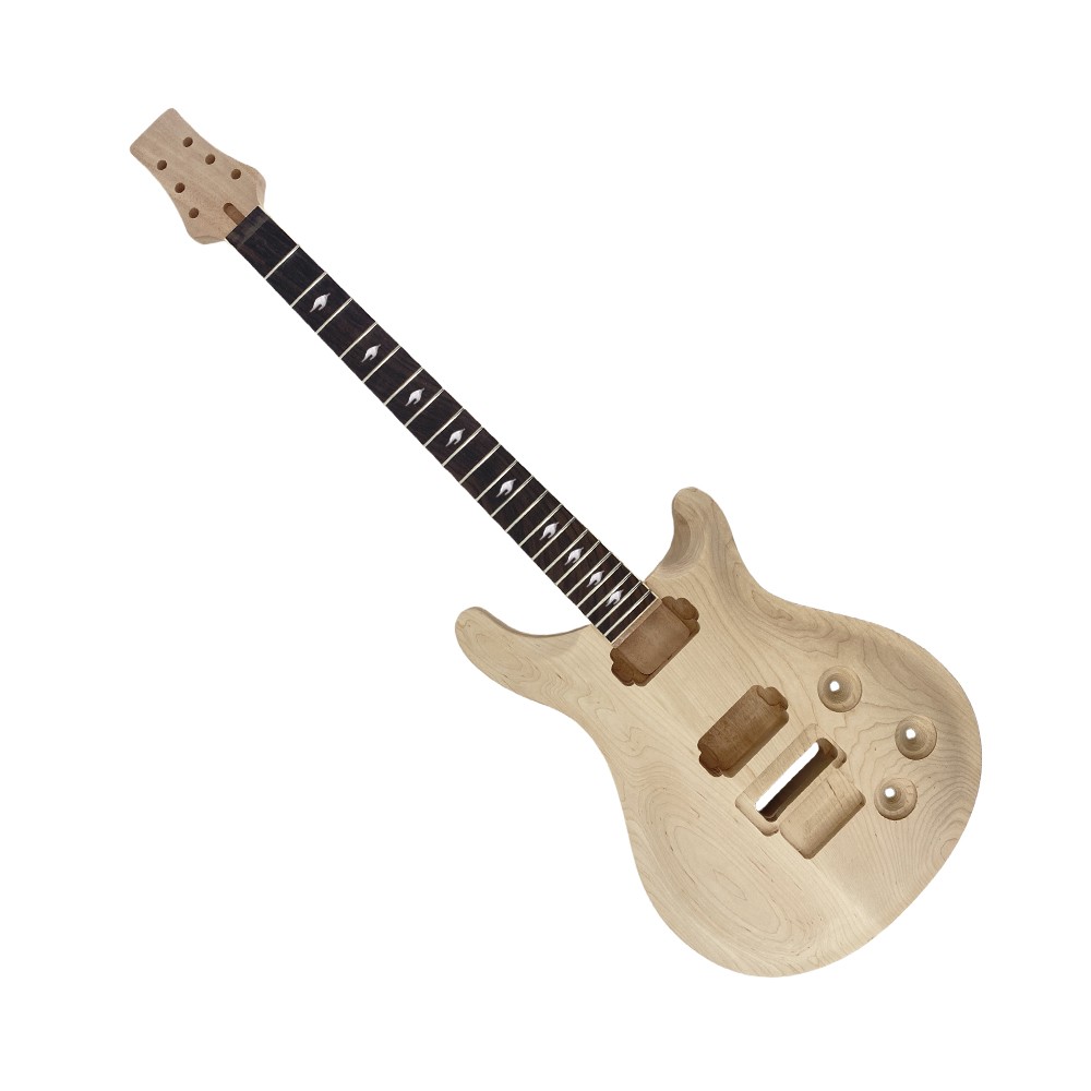 Electric Guitar Set 22 Fret 24.75 Inch Neck Fretboard Binding DIY guitar kit