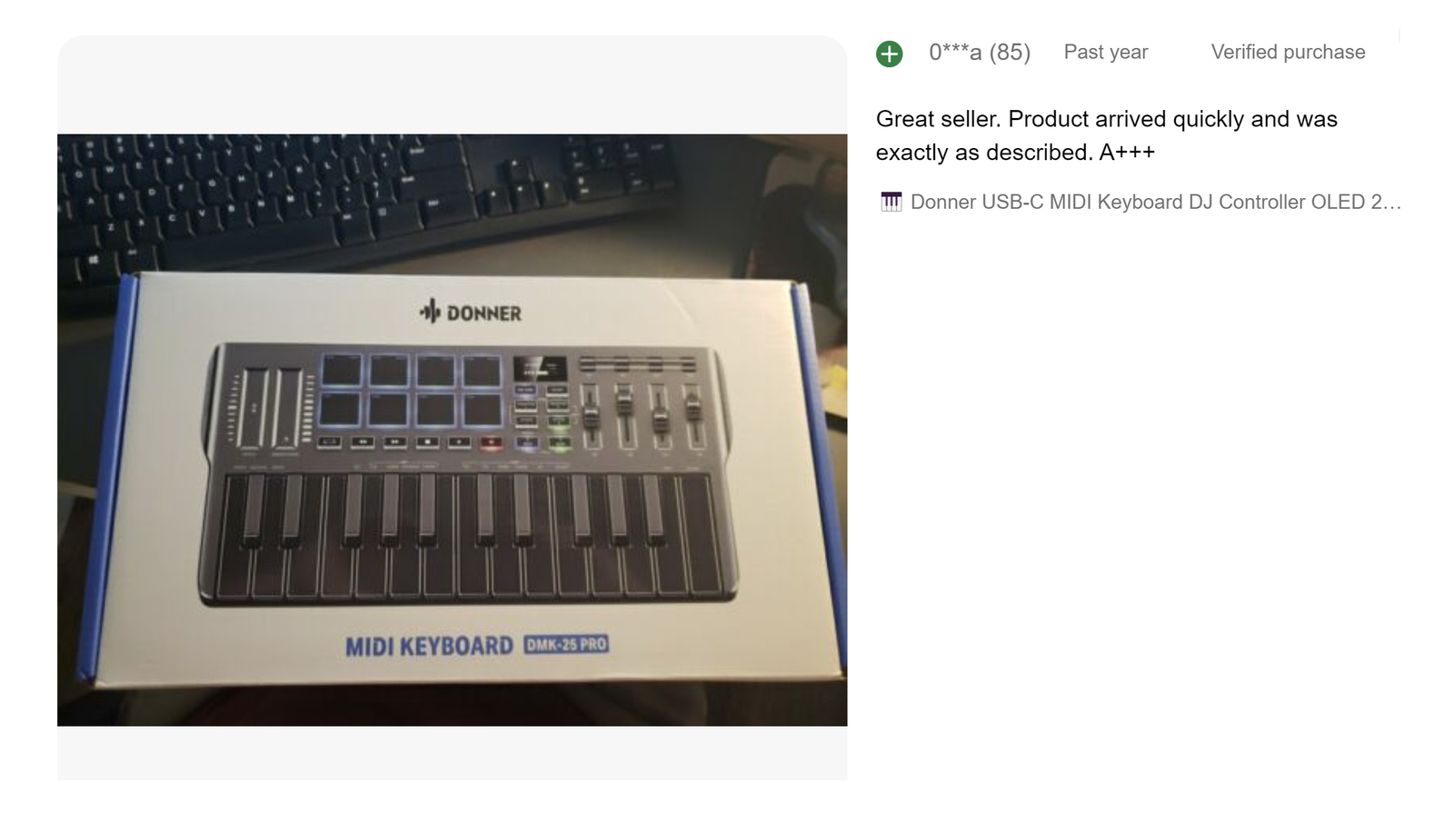 Donner DMK-25 Pro USB MIDI Keyboard Controller + DAW Software 40 Teaching Course