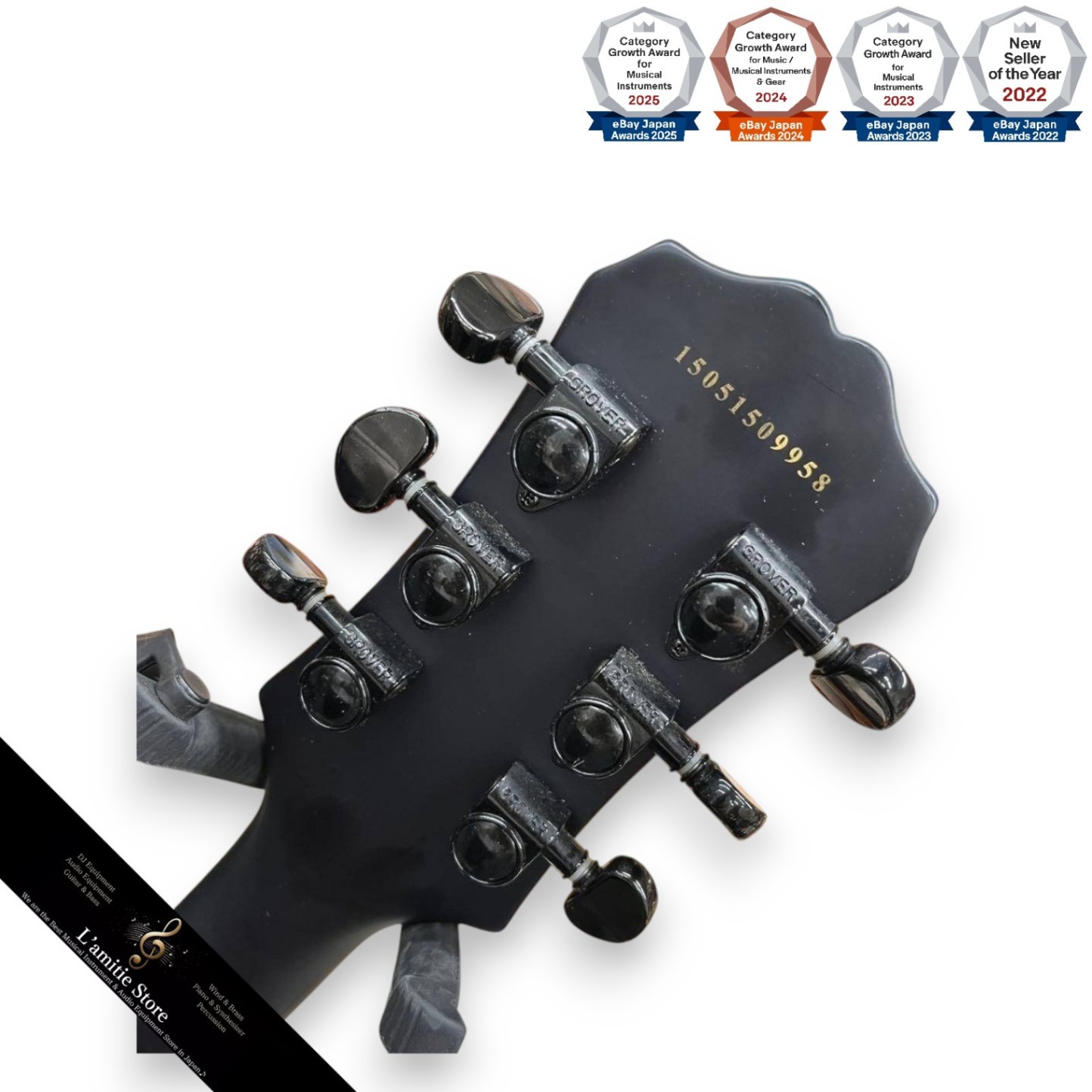 Epiphone Les Paul Custom EMG Electric Guitar Blue Prophecy Plus