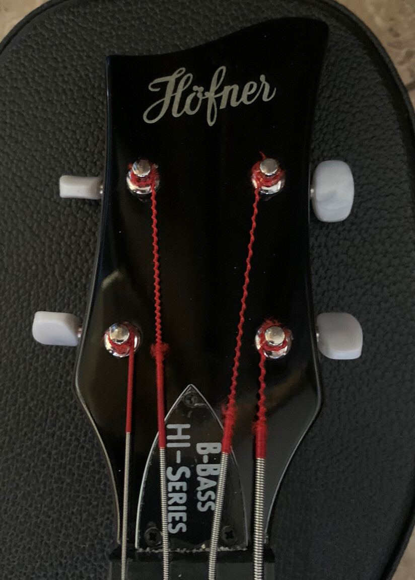 Paul McCartney Beatles Signed Autographed Hofner Bass Guitar Frank Caiazzo COA
