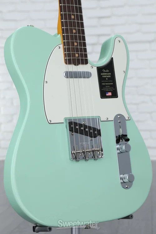 Fender American Vintage II 1963 Telecaster Electric Guitar – Surf Green
