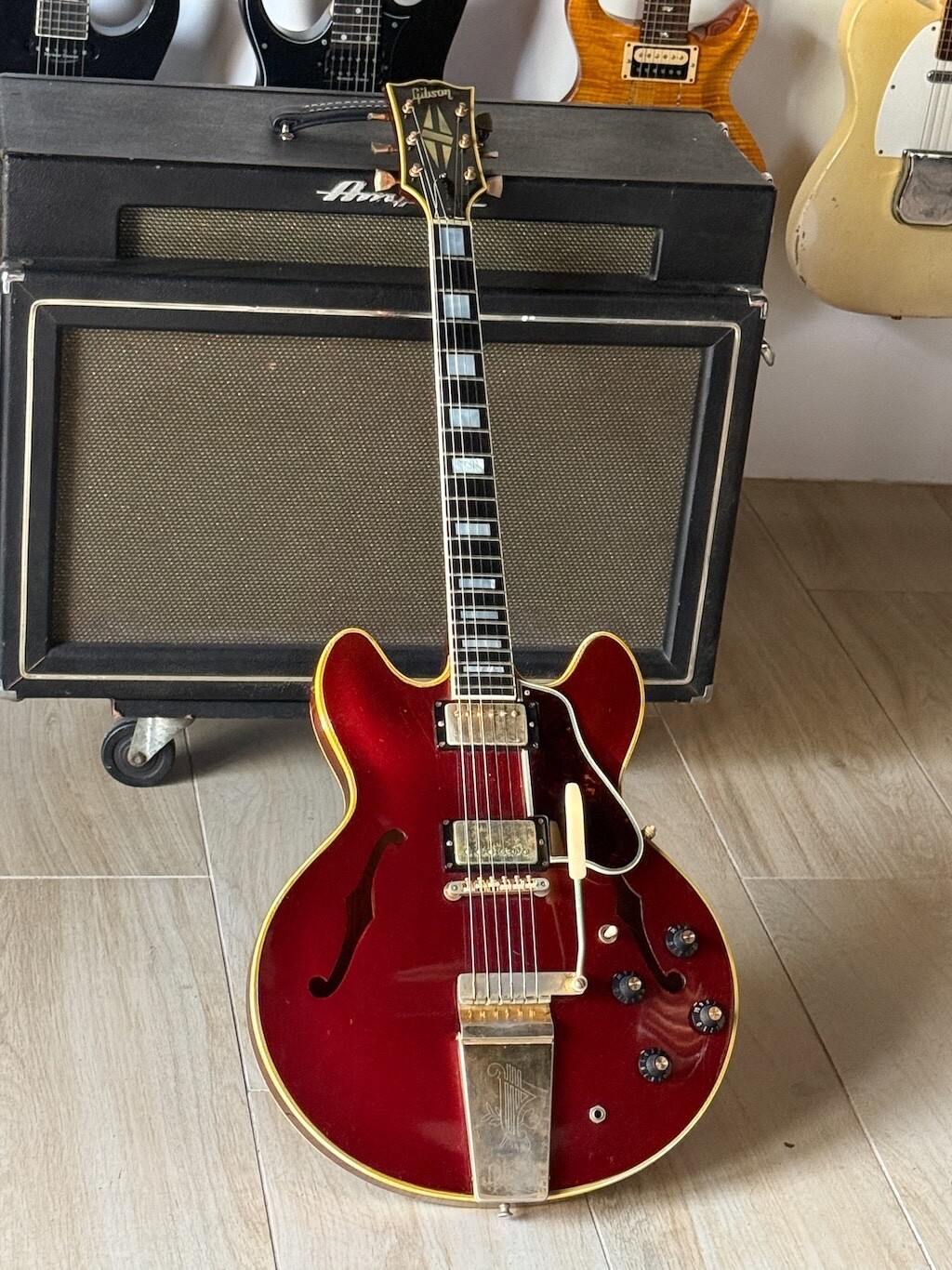 1967 Gibson ES-355TDC “Sparkling Burgundy” & “Mono” a rare 1 of a kind & Minty !