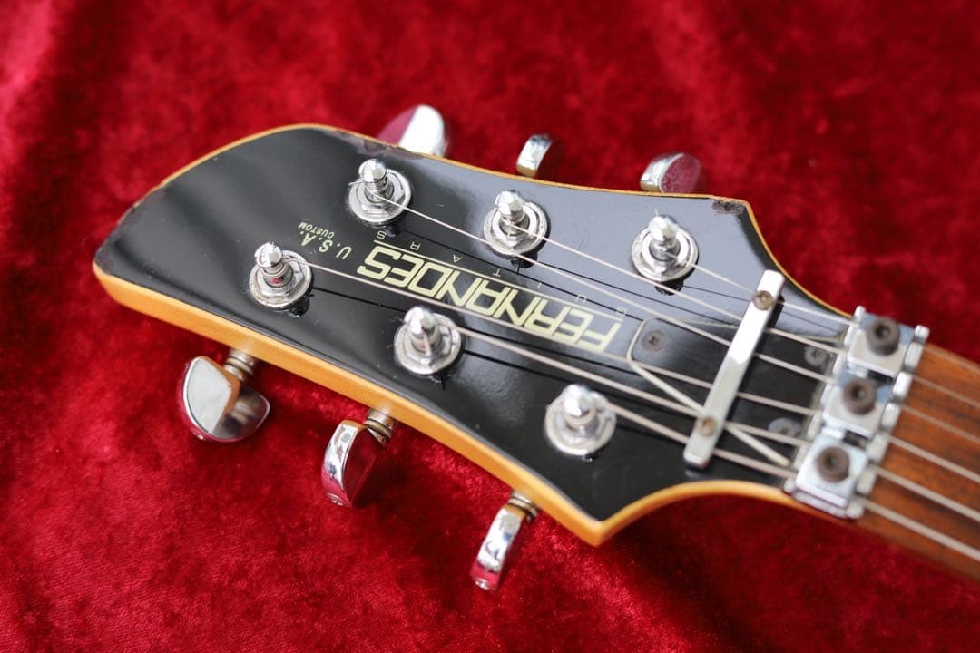 FERNANDES APG-85S Electric Guitar Sustainer Japan Full Mode Tested