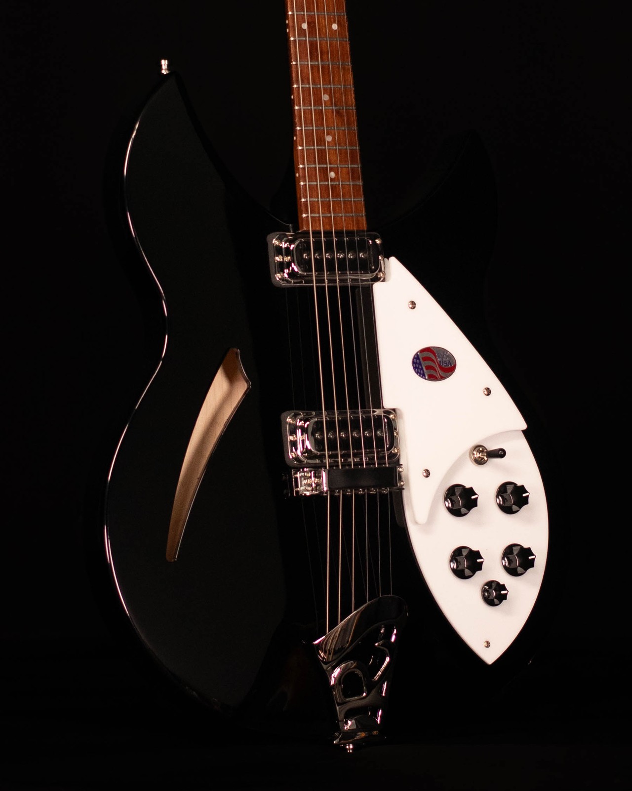 Rickenbacker 330 Double Cutaway Electric, JetGlo