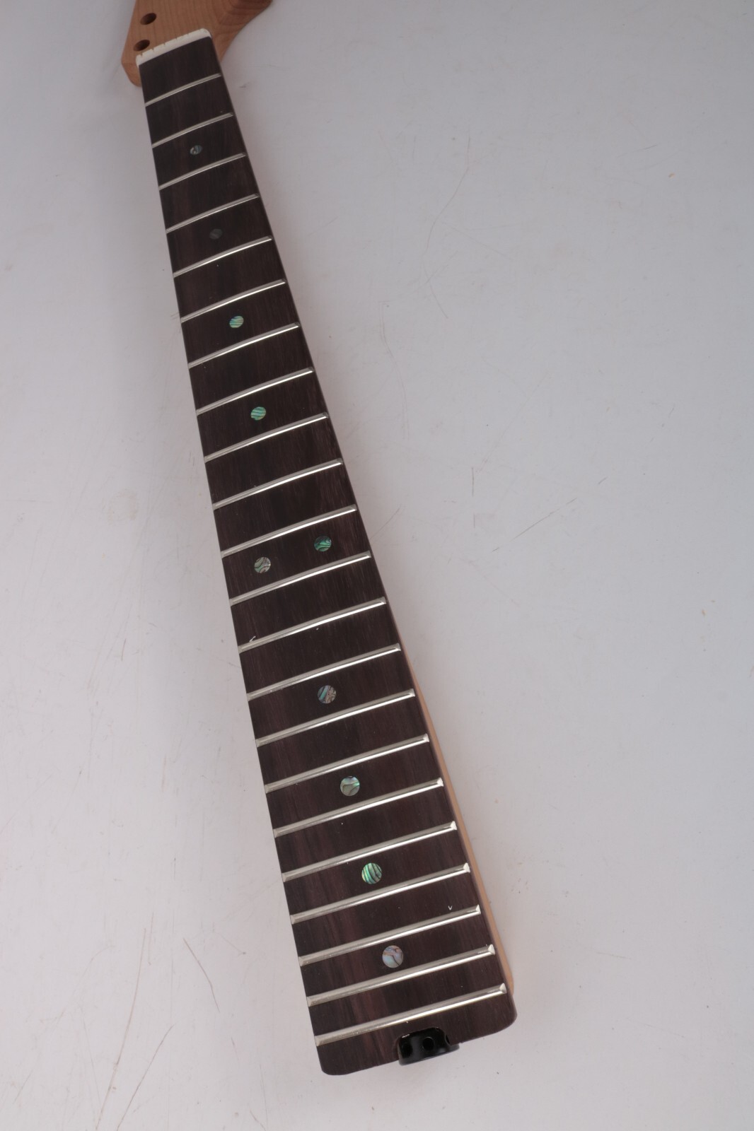 Single f hole ash body paddle head roasted maple neck TL unfinished unfinishekit