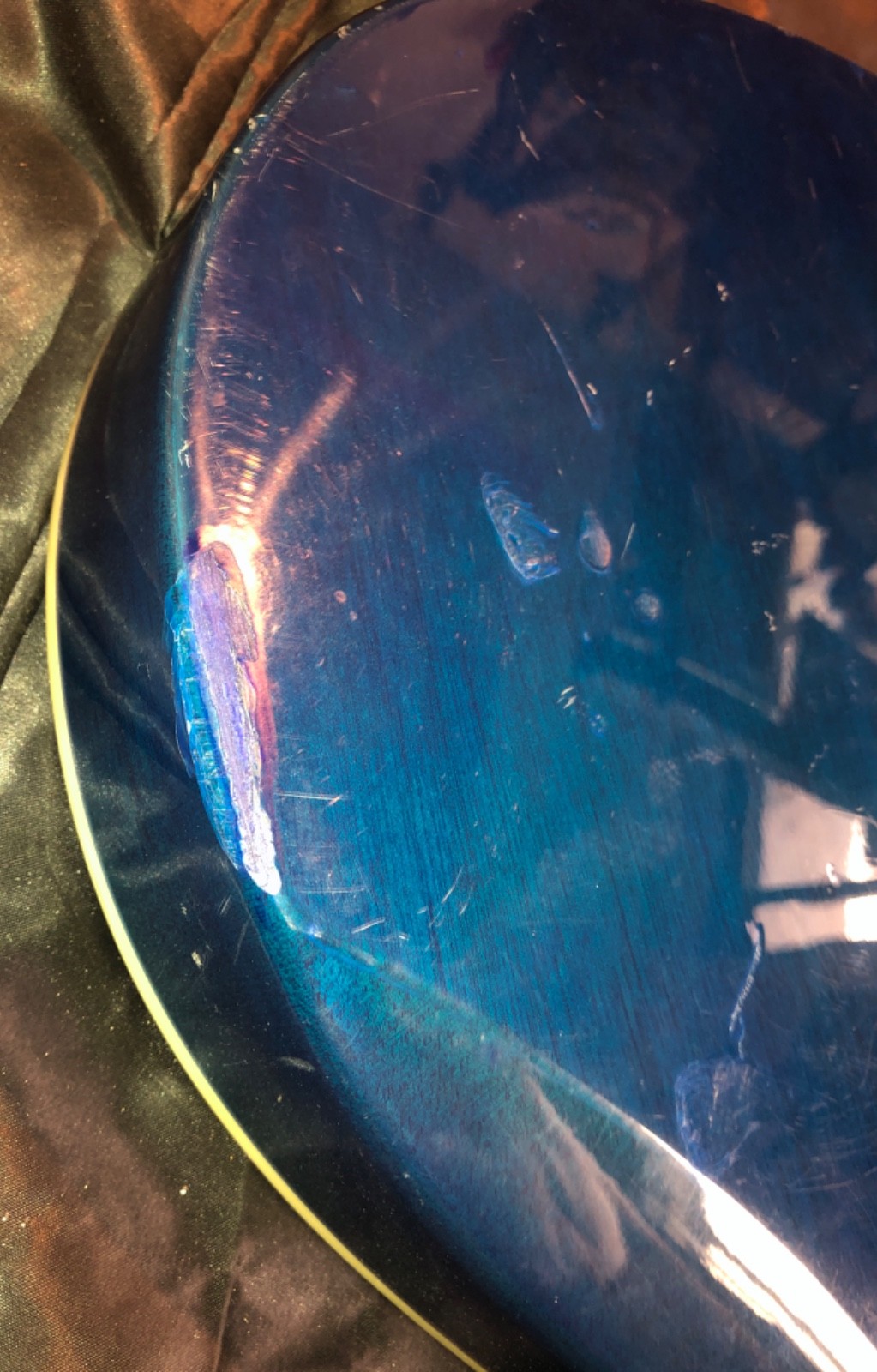 LP – Style-Type Electric Body / blue-fade – type finish