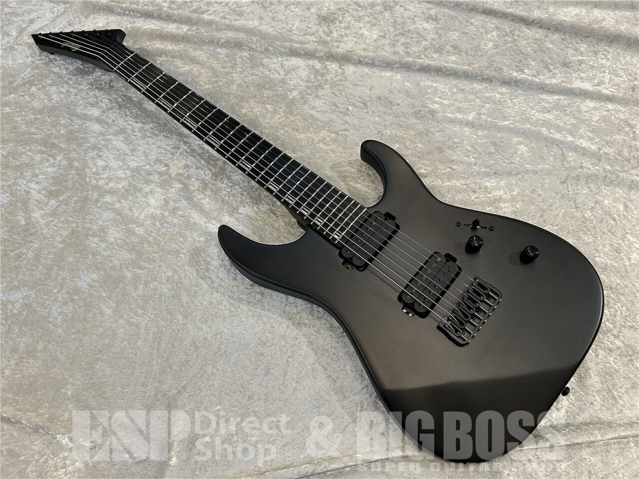 Edwards E-M-II-7 Electric Bass Satin Metallic Black Used