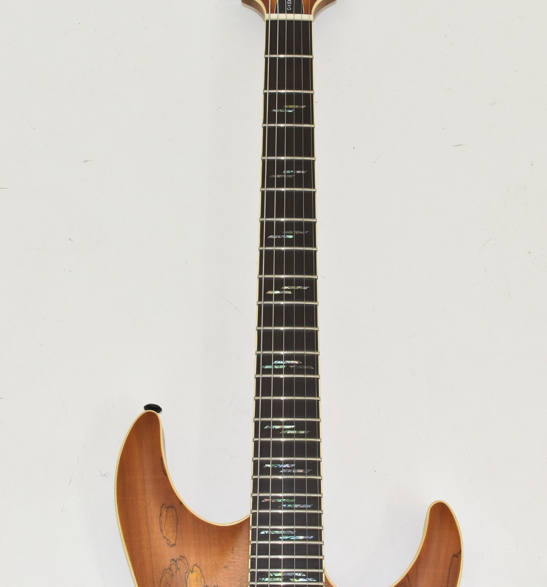 Schecter C-1 Exotic Spalted Maple Guitar Natural B-Stock 0313