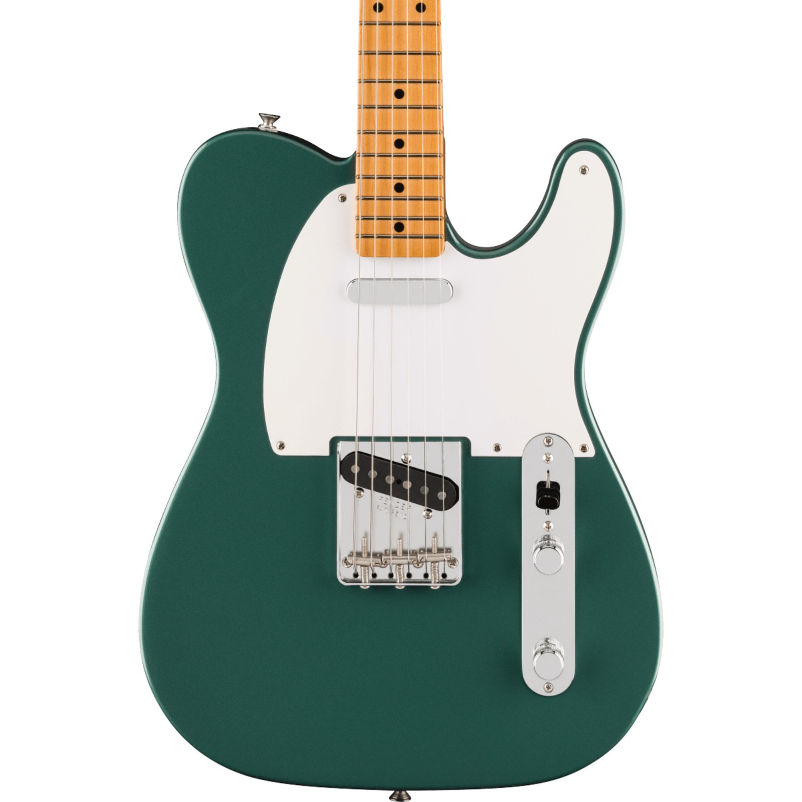 Fender Vintera III Late 50s Tele Electric Guitar, Maple, Sherwood Green Metallic