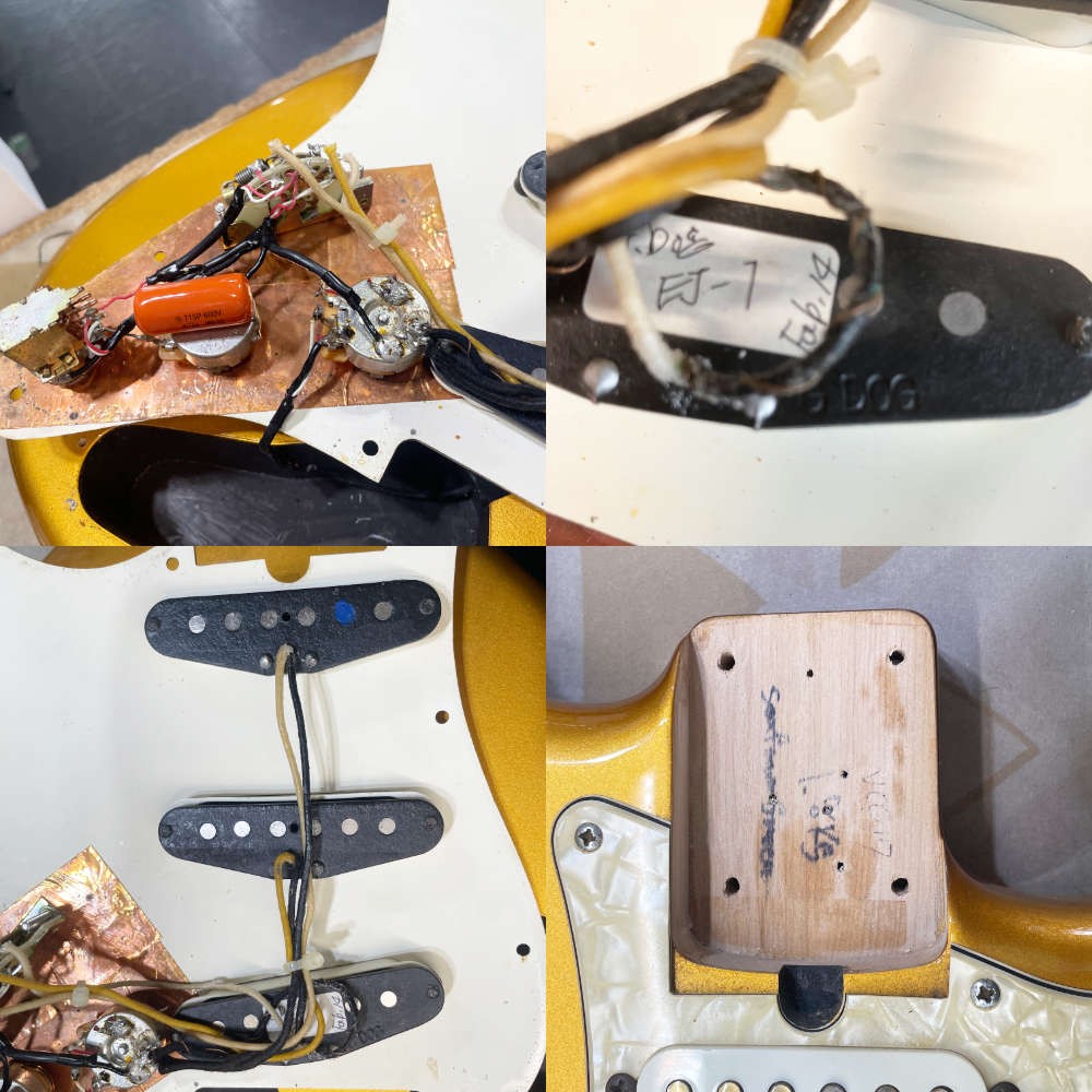 ATELIER Z L.E.S. (Lower East Side) GOLD Z Used Alder body w/Gig case