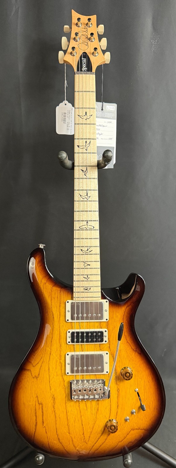 PRS Swamp Ash Special Maple Electric Guitar McCarty Tobacco Sunburst w/ Gig Bag