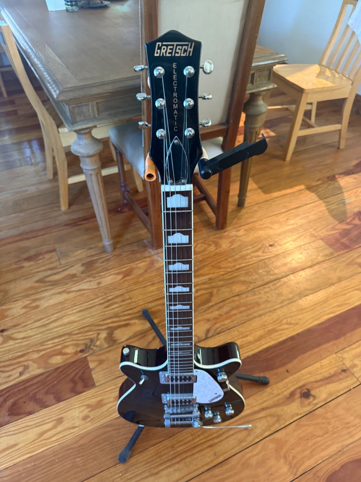 Gretsch G5260T Electromatic Jet Baritone Electric Guitar with Bigsby – Black…
