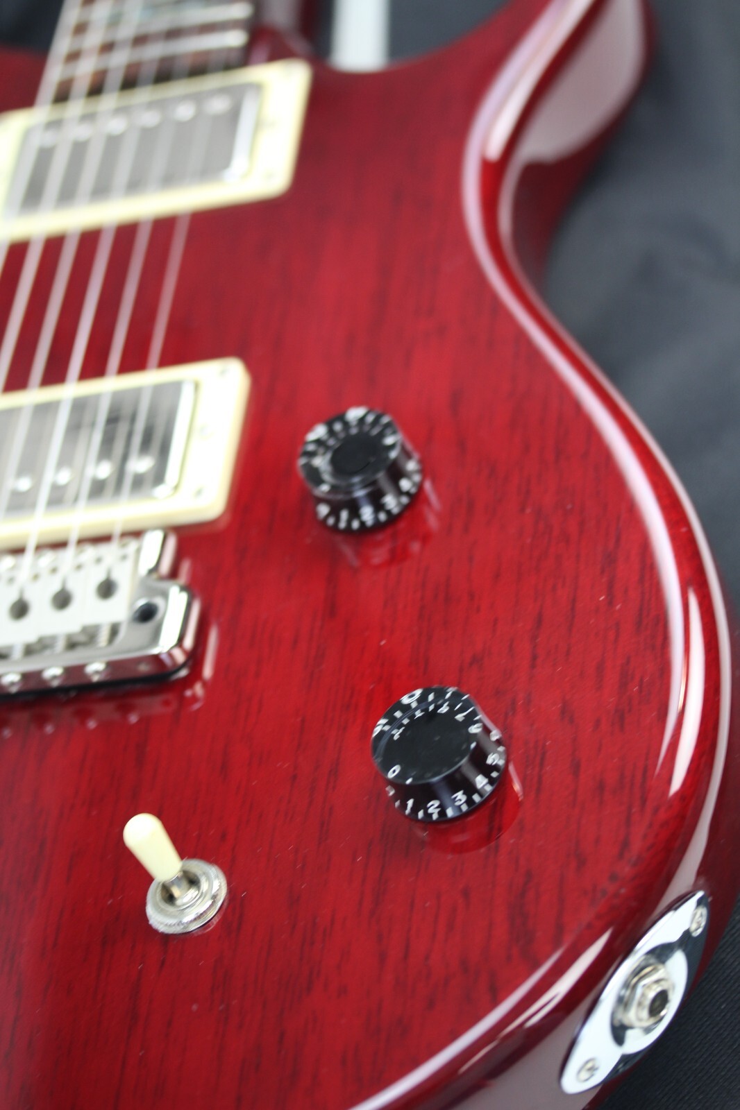 PRS SE Santana Signature 2001 MIK HH Scarlet Red Carlos Paul Reed Smith Guitar