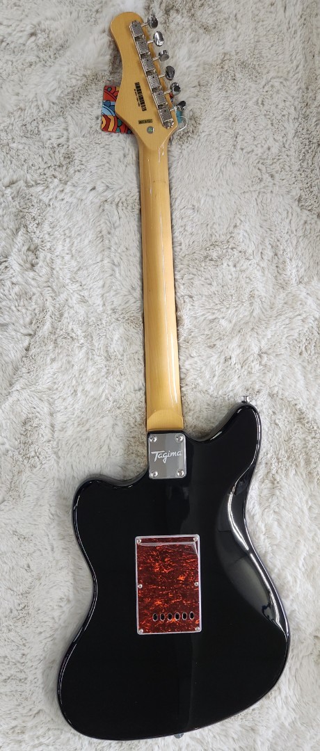 Tagima TW61 BK-DF/TT Offset Electric Guitar w/P90s, Black – B stock – Jazz Mastr