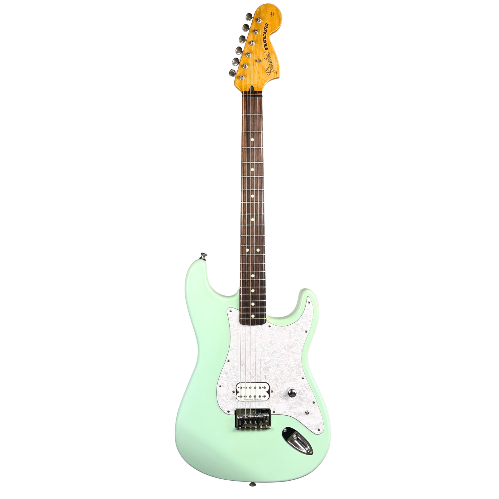 Fender Tom Delonge Stratocaster Surf Green 2002 *MODDED* W/HSC (Used)