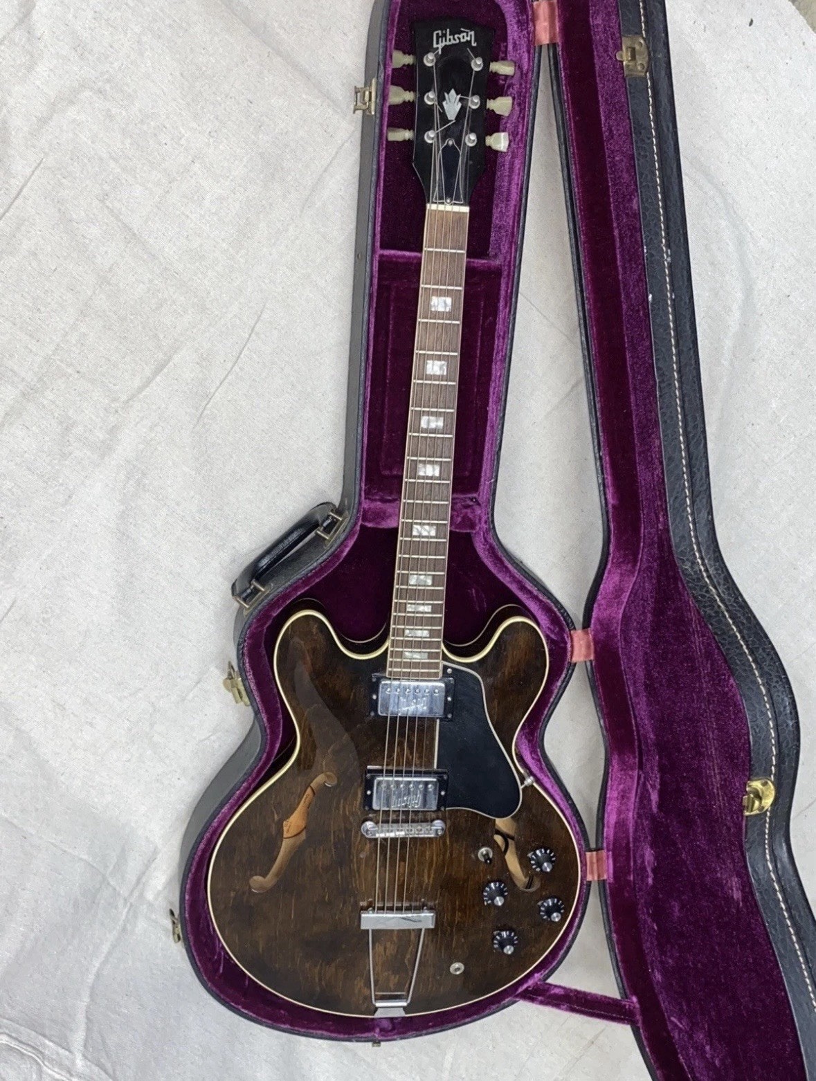 Gibson ES-340 TD W 1969 Electric Guitar, Vintage #727256 With Hard Case