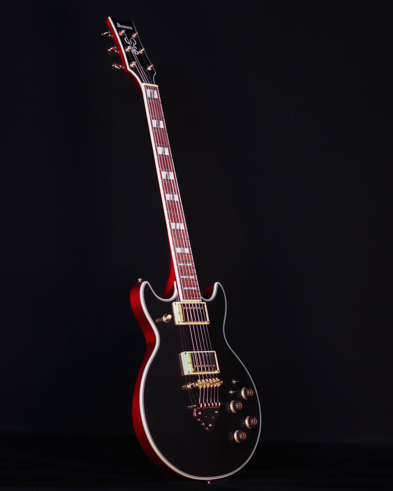 Ibanez AR320 Electric Guitar, Midnight Black Metallic