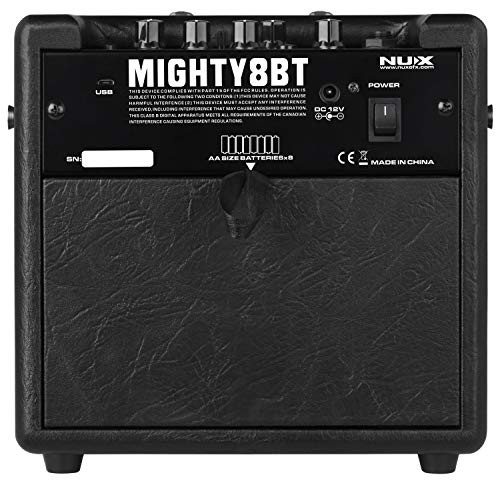 NUX Mighty 8 BT Portable Guitar Amplifier From Japan