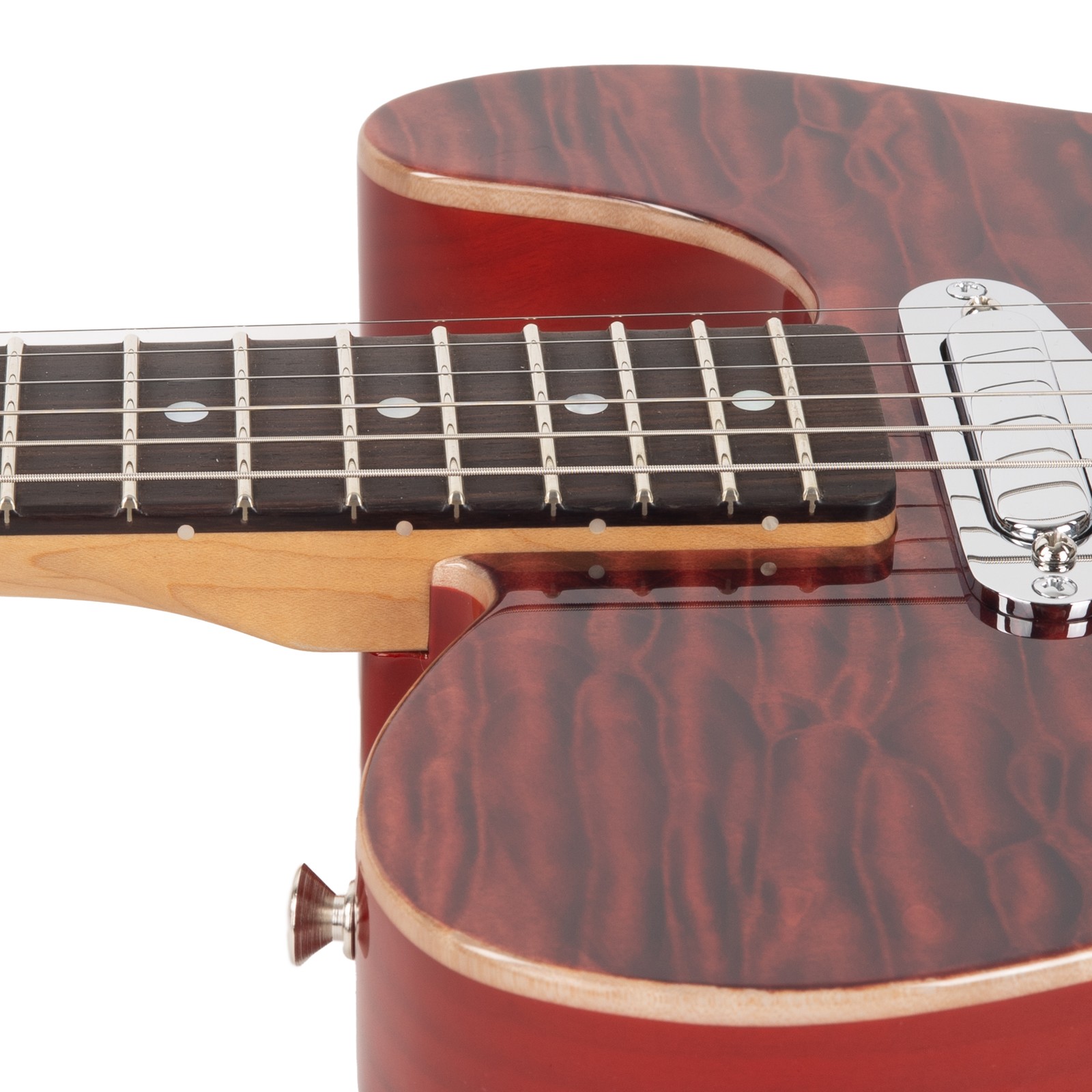 Fender Custom Shop Telecaster NOS Quilt Top Masterbuilt David Brown – Ruby Red