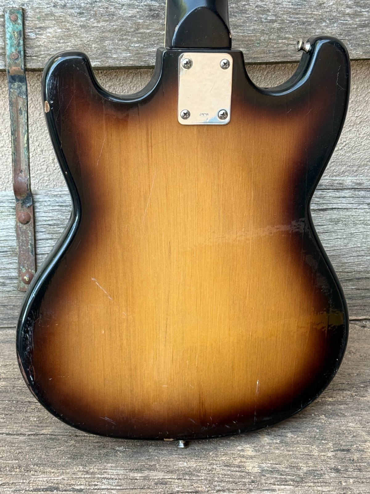 VINTAGE 1960’s Teisco/Kawai Guitar 2 GOLD FOIL PICKUPS working SOUNDS GREAT!