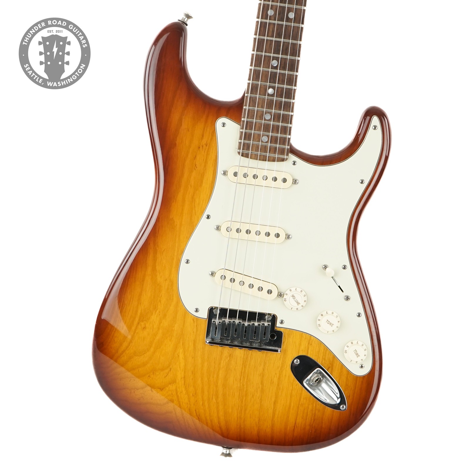 2012 Fender American Deluxe Stratocaster Tobacco Sunburst