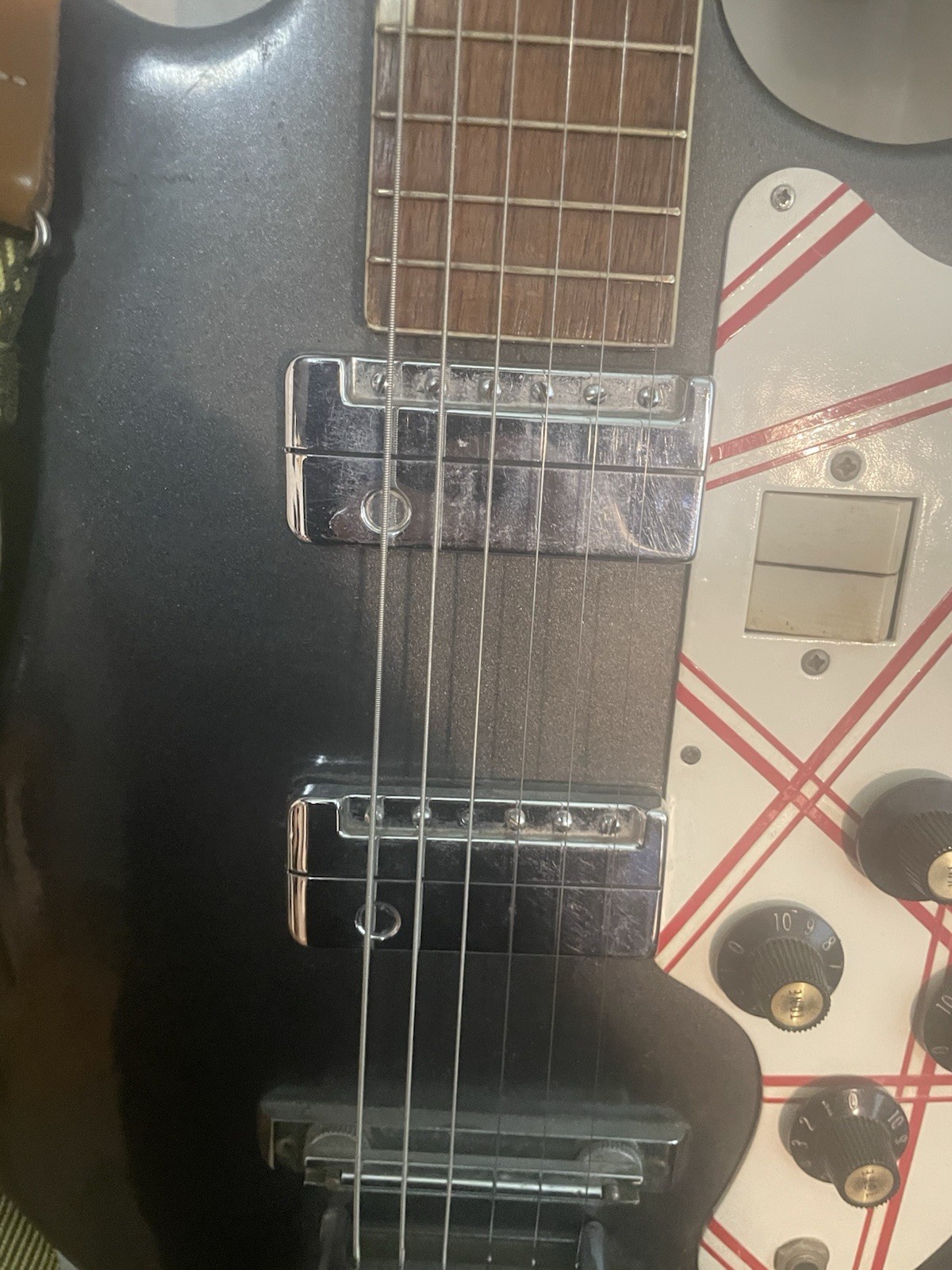Used 1963 Teisco DEL RAY Gray Solid Body Electric Guitar