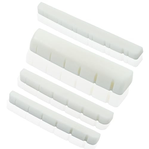 6 String Electric Guitar Bone Nut, 42mm, White, 1 Piece | Bone