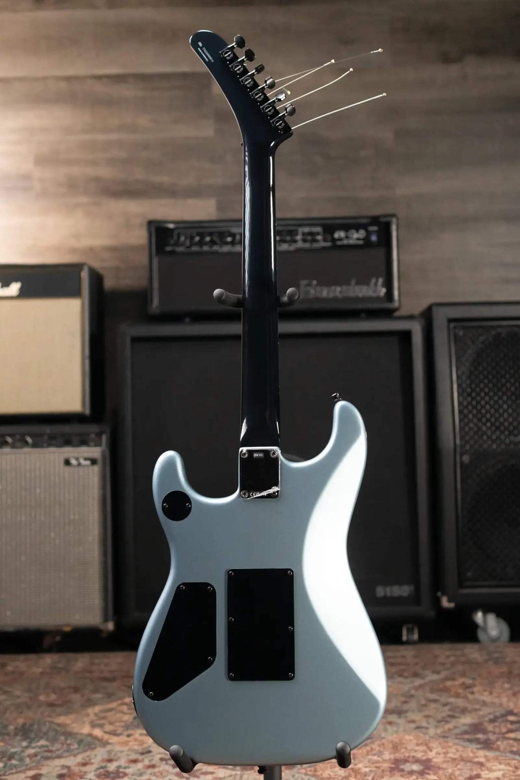 Fender Tom Morello’s “Arm the Homeless” Guitar – Blue Ice Metallic with Hardshel