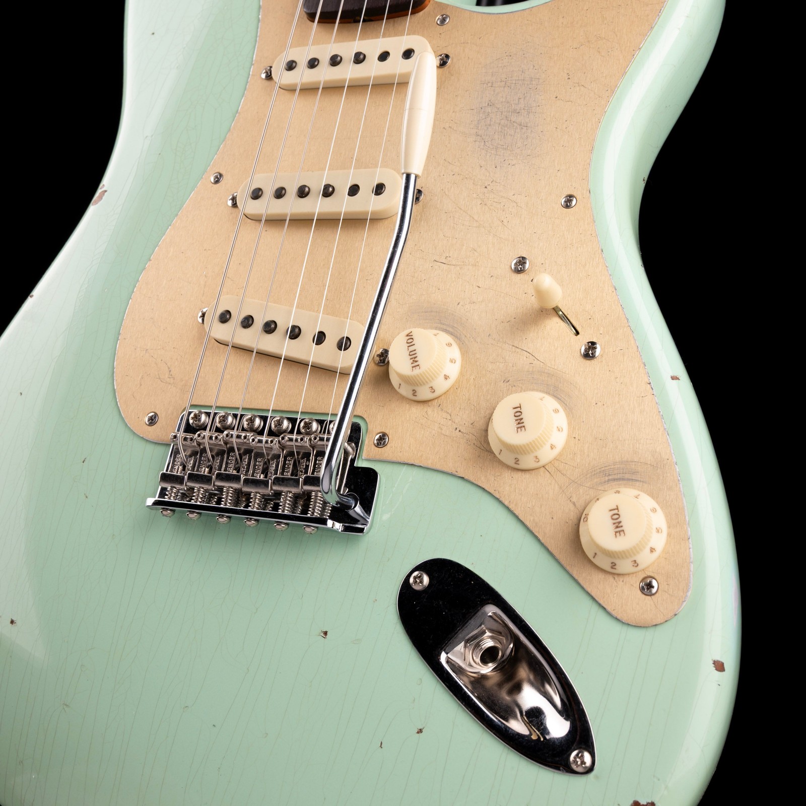 Fender Custom Shop Roasted 1960 Stratocaster Relic Birdseye Maple Aged Surf