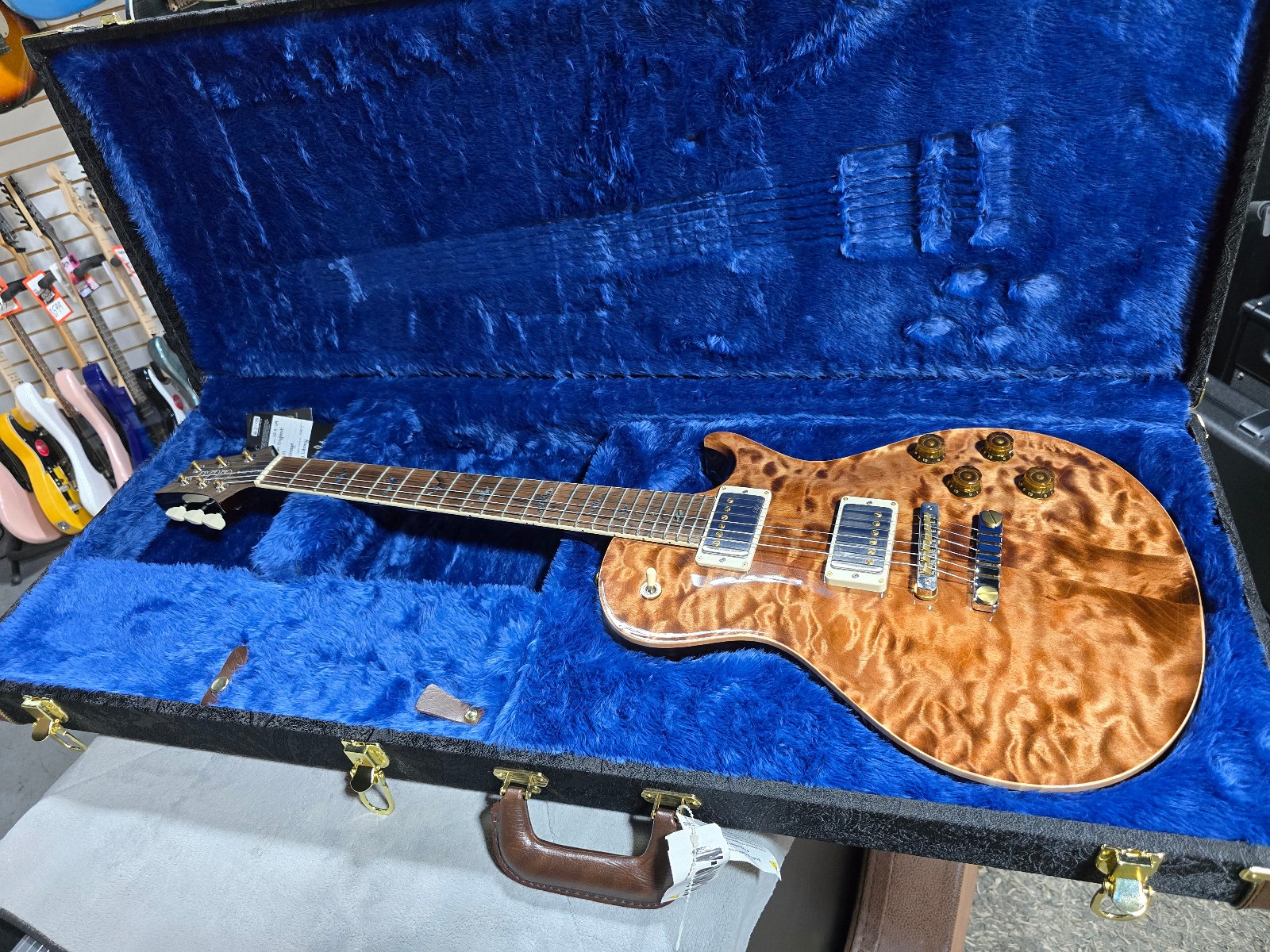 PRS Wood Library McCarty Singlecut 594 – Copperhead w/Paisley Case & PLEK*D #451