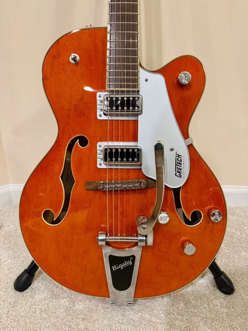 Gretsch G5420T Electromatic Classic Single-Cut w/ Bigsby – Orange Stain