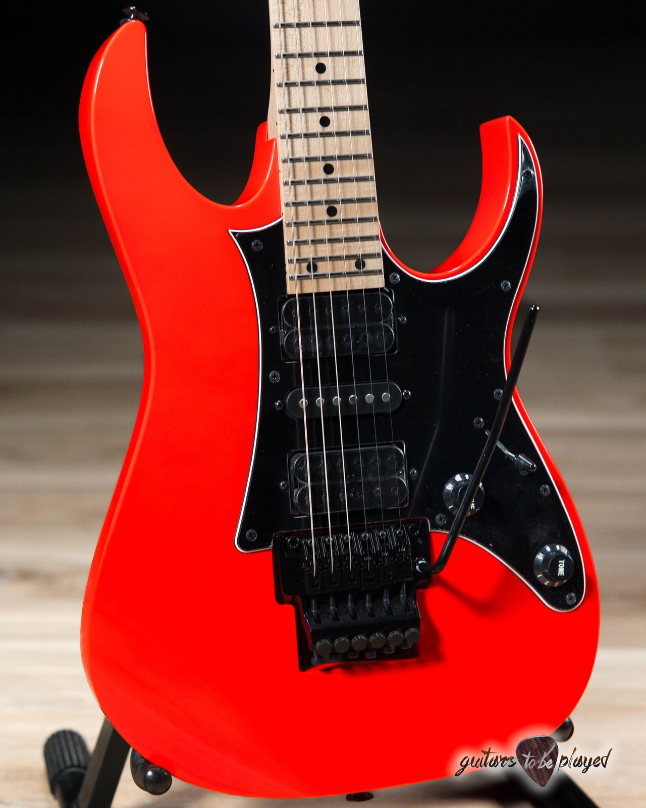 Ibanez RG550 Genesis Made-In-Japan HSH Guitar – Road Flare Red