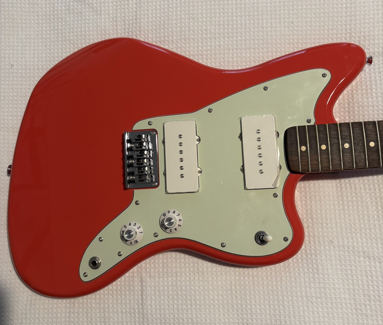 Squier Paranormal Jazzmaster XII 12-string Guitar,NEW Custom Finished NITRO Neck