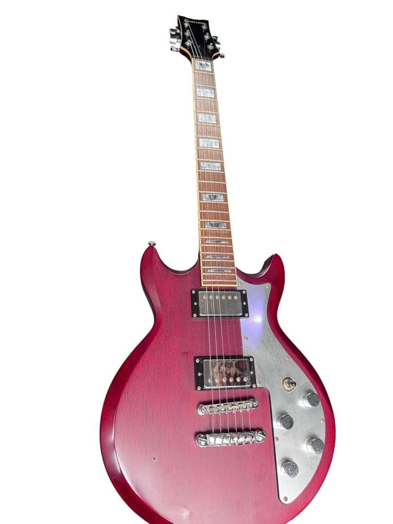 DC Ibanez AXS42 Dark Red Stained Flat #QYF0LU