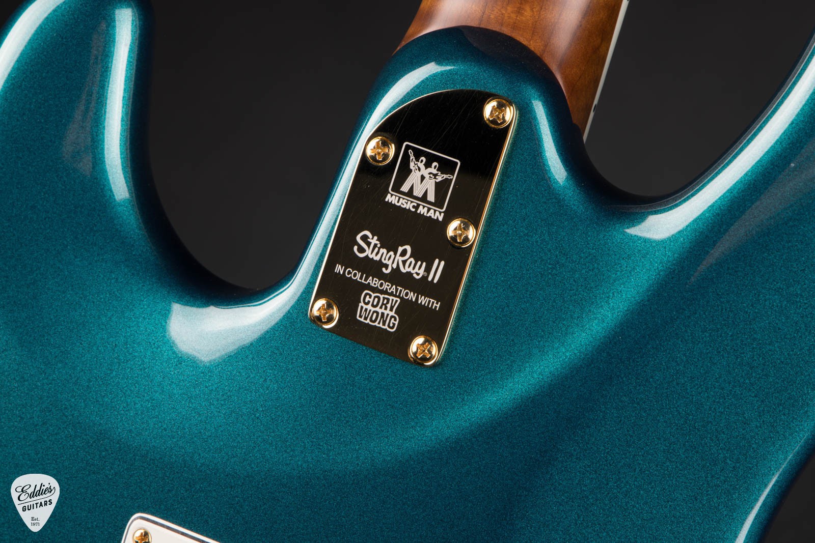 Ernie Ball Music ManStingray II Cory Wong Signature – Pine Green #S11989