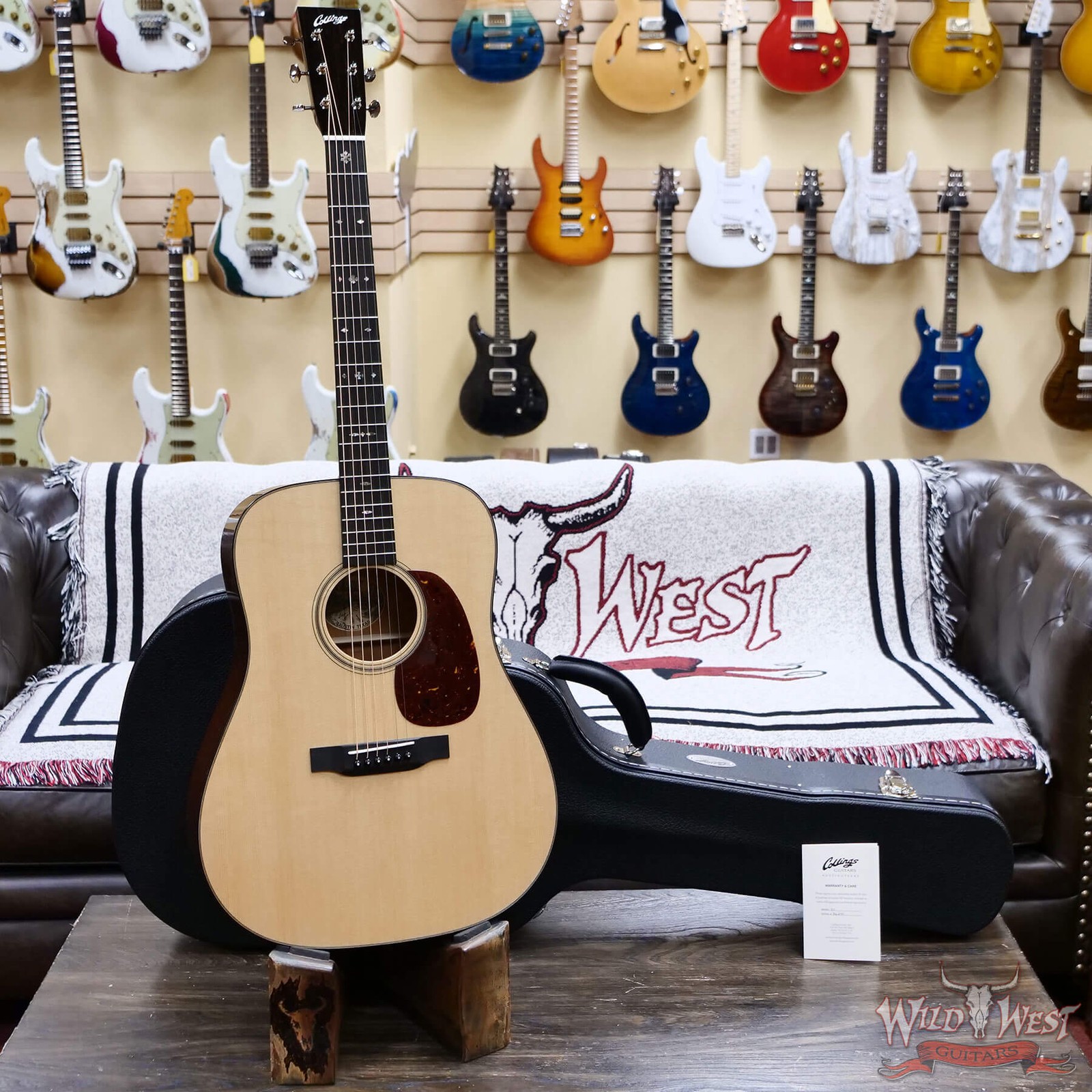 Collings D-1 Dreadnought Sitka Spruce Top Honduran Mahogany Back & Sides 4.35lbs