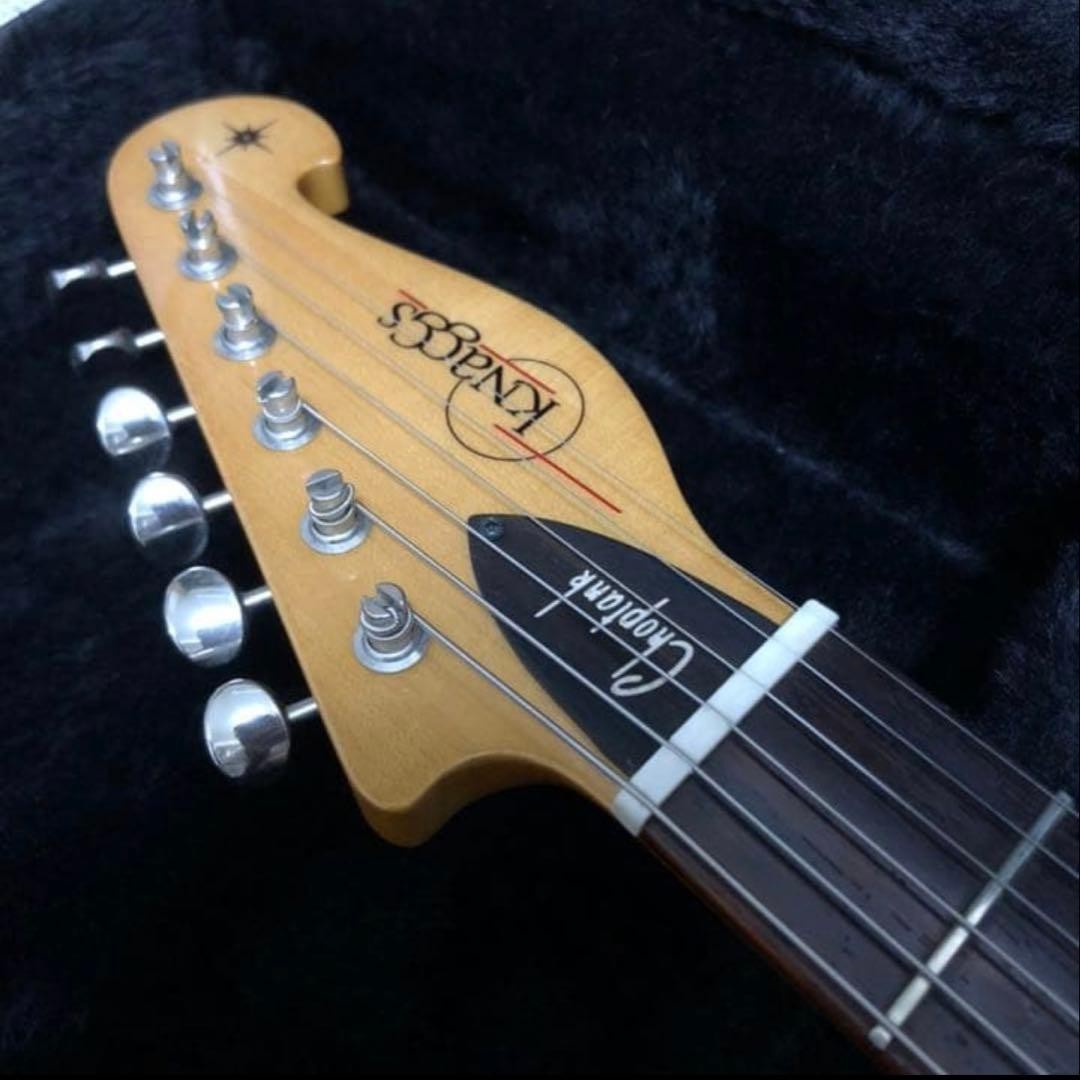 Knaggs Guitars Choptank Walnut Swamp Ash Maple Rosewood Hardtail OHSC AS-IS