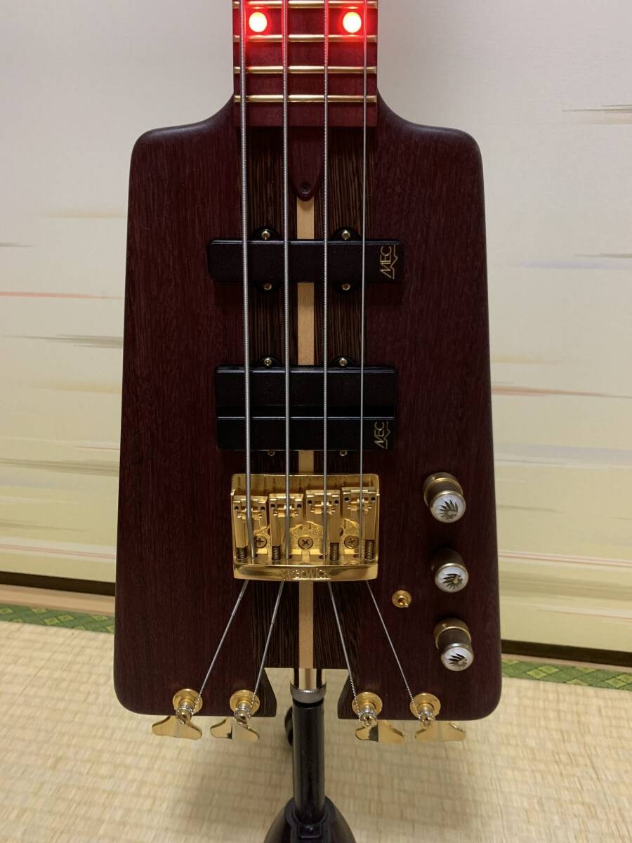 Electric Bass Guitar Warwick Custom Masterbuilt Nobby Meidel 2016 Purple Heart