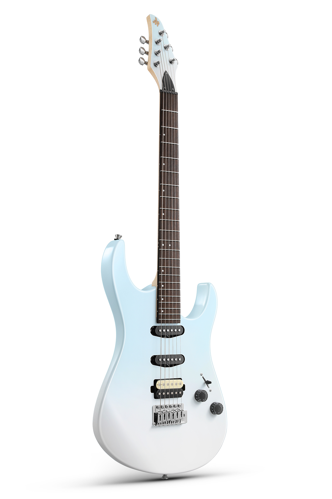Donner DMT-66 Electric Guitar + Gig Bag Tremelo Bridge H-S-S Pickup Blue